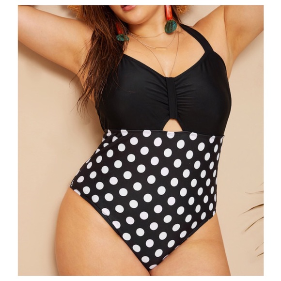 Other - 🌟SALE ➕ Polka Dot Ruched One Piece